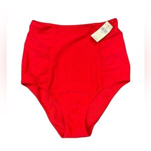 Aerie High Waisted Bikini Bottom Sz XS